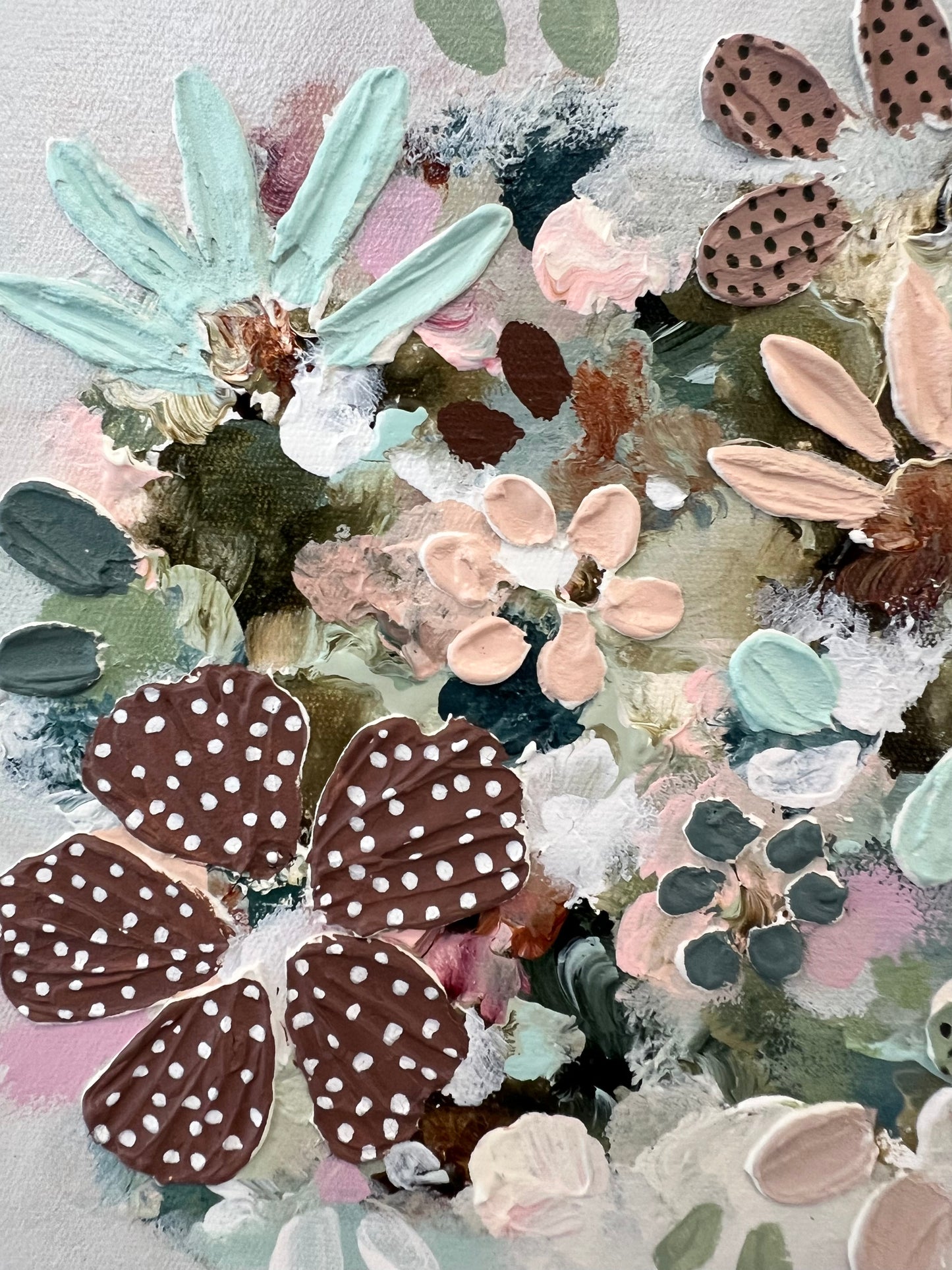 Textura Flore #7 - 23cm x 23cm
