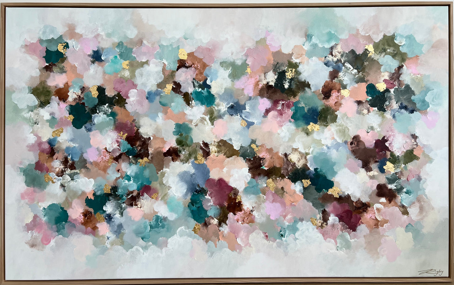 NEBULA MEDELIS AURUM #2 158cm x 98cm