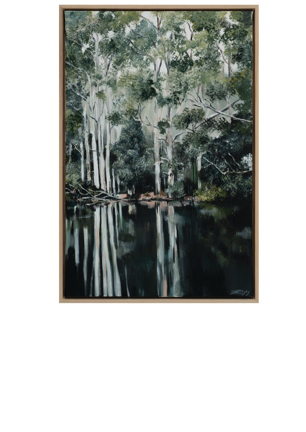 LACUNA ARGENTUM - Open Edition Print on Canvas