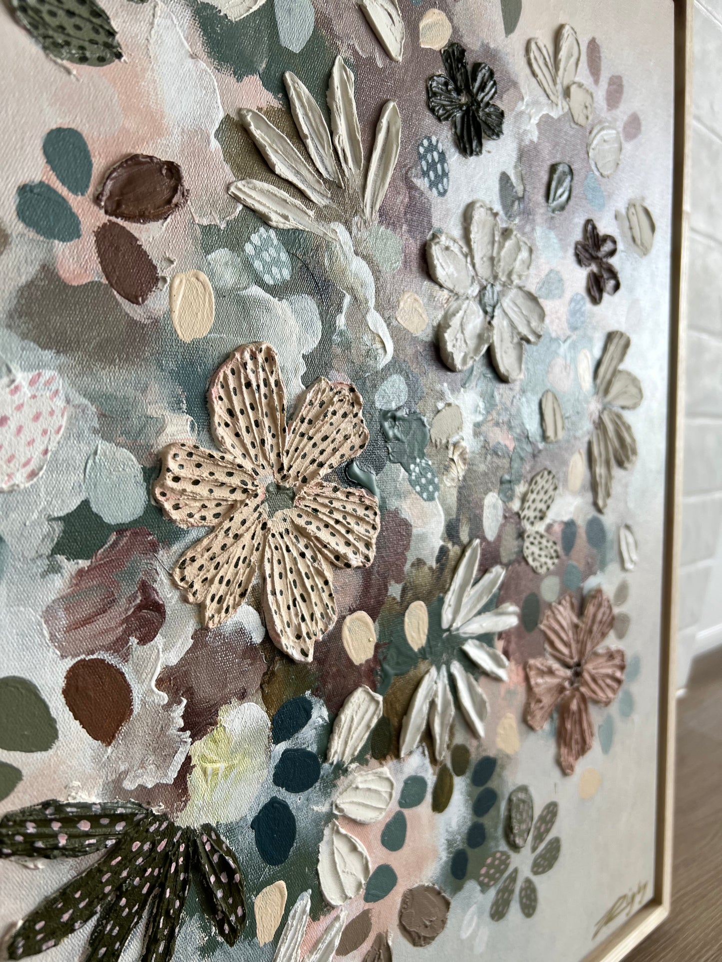 TEXTURA FLORE MINIMA #8 43cm x 53cm