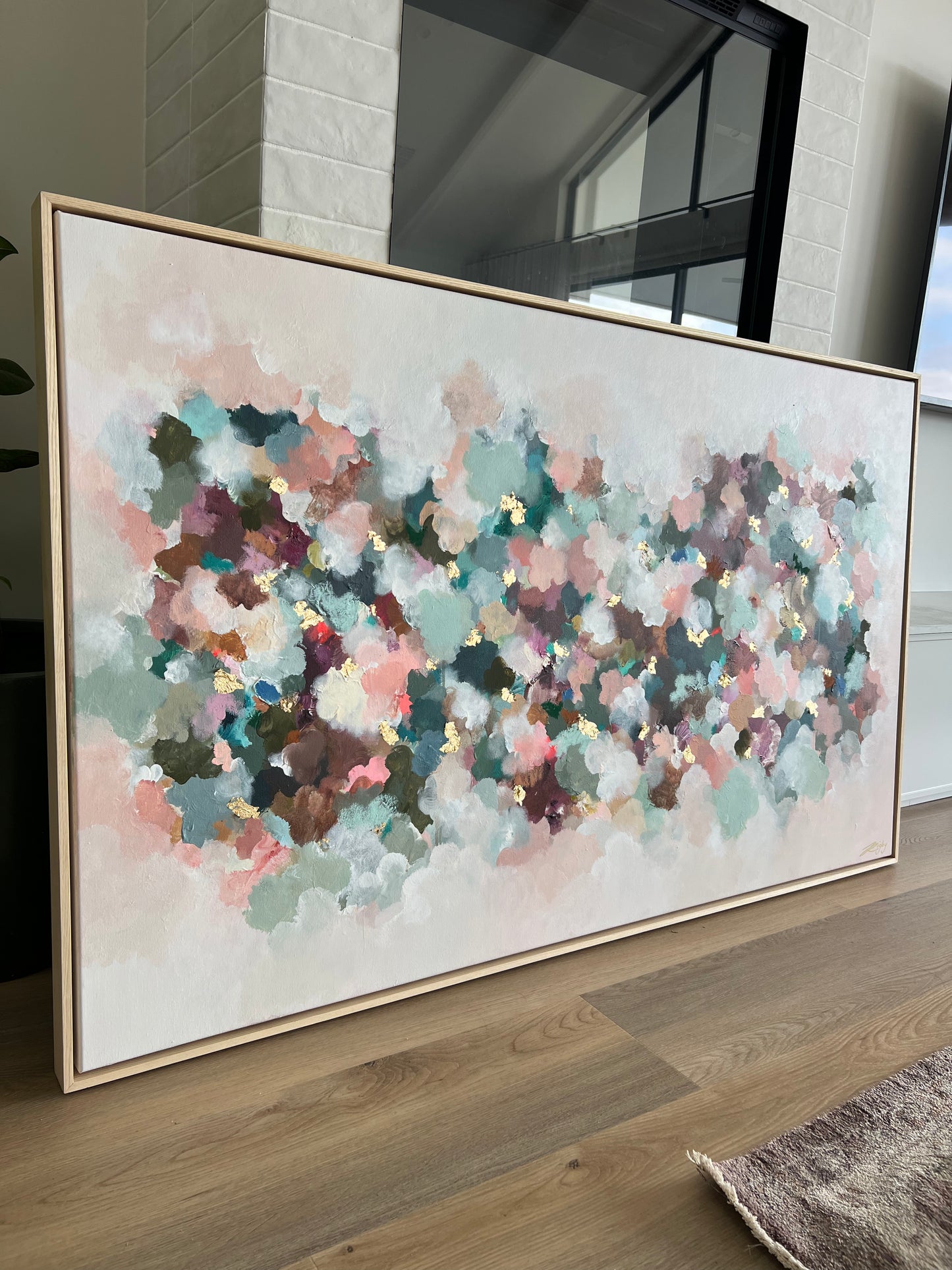 NEBULA CLARA AURUM #3 155cm x 95cm