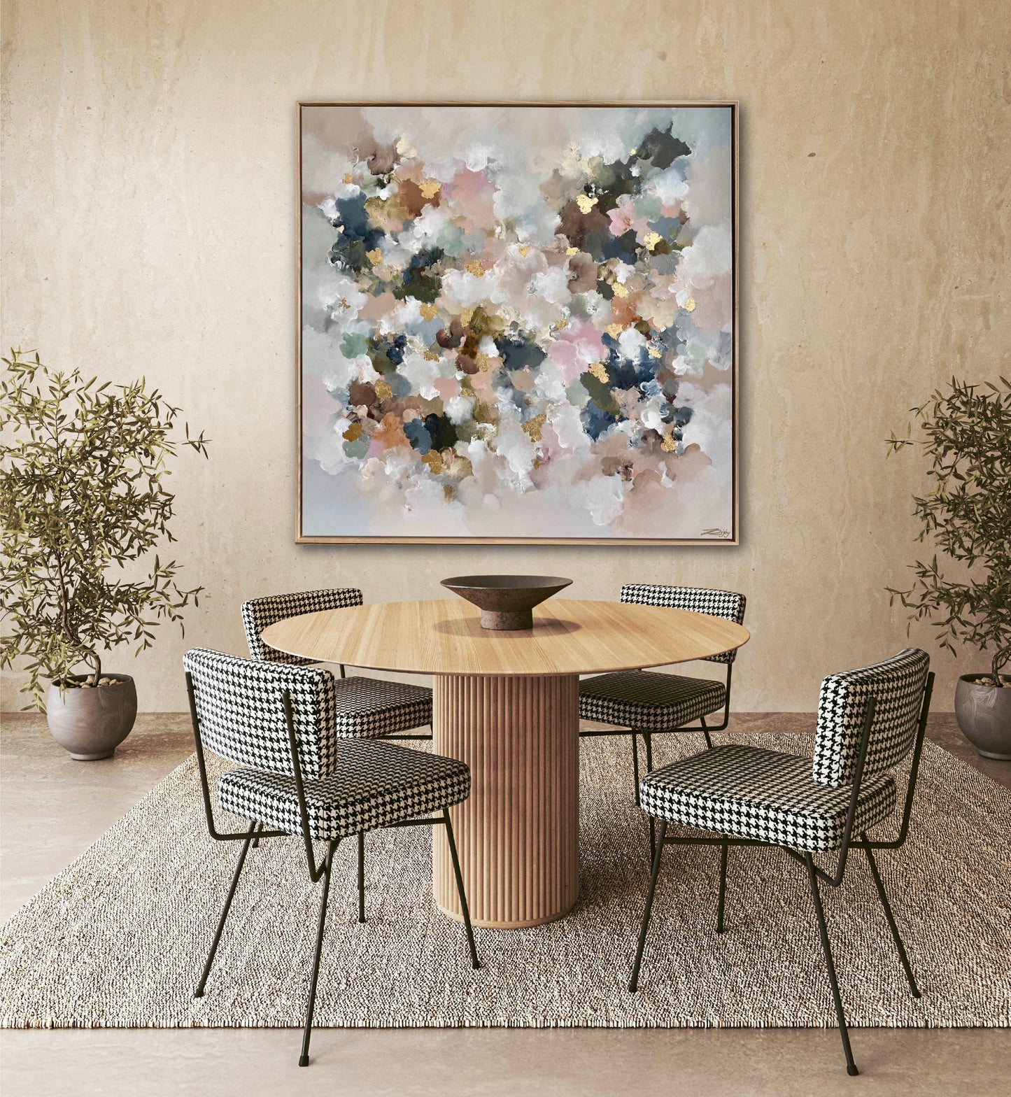 NEBULA CAERULEUM AURUM 125cm 125cm