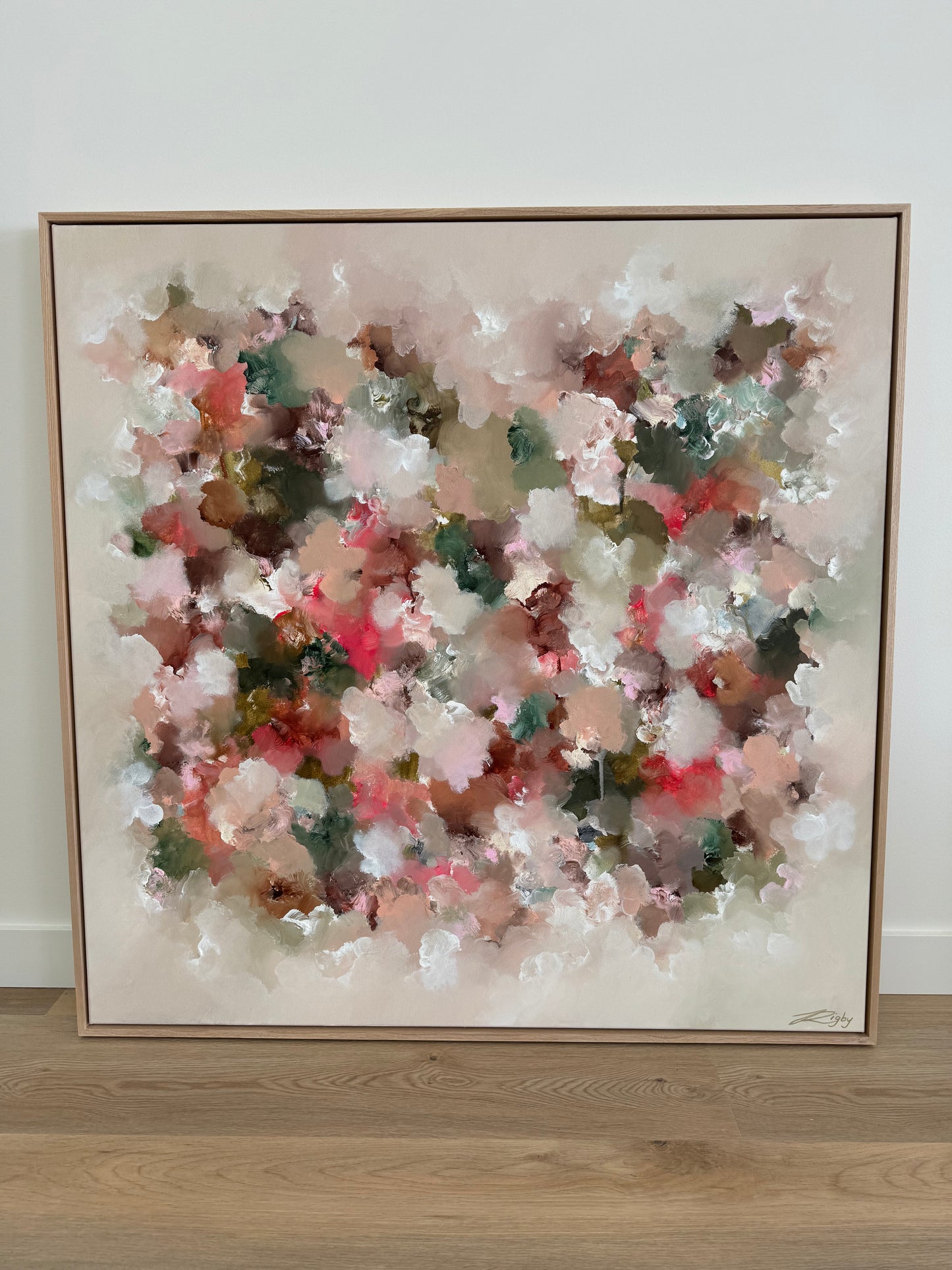 ROSEUS NEBULA MINIMA #17 105cm x 105cm