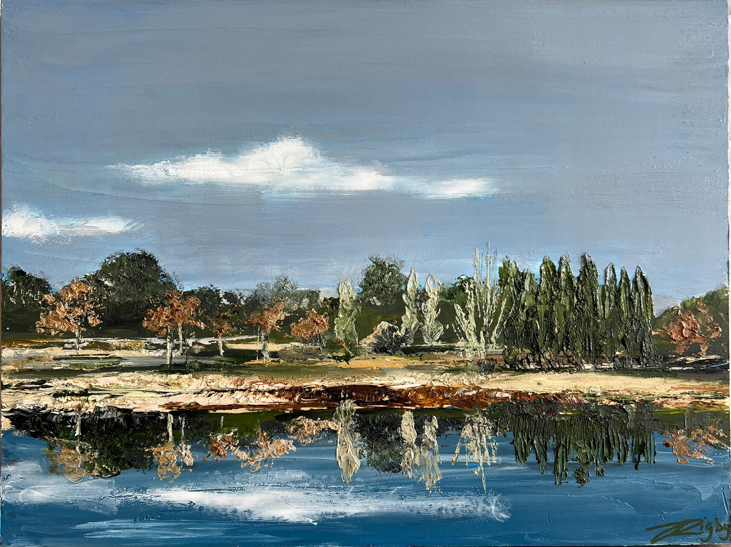 LAVENDER FARM 40cm x 30cm