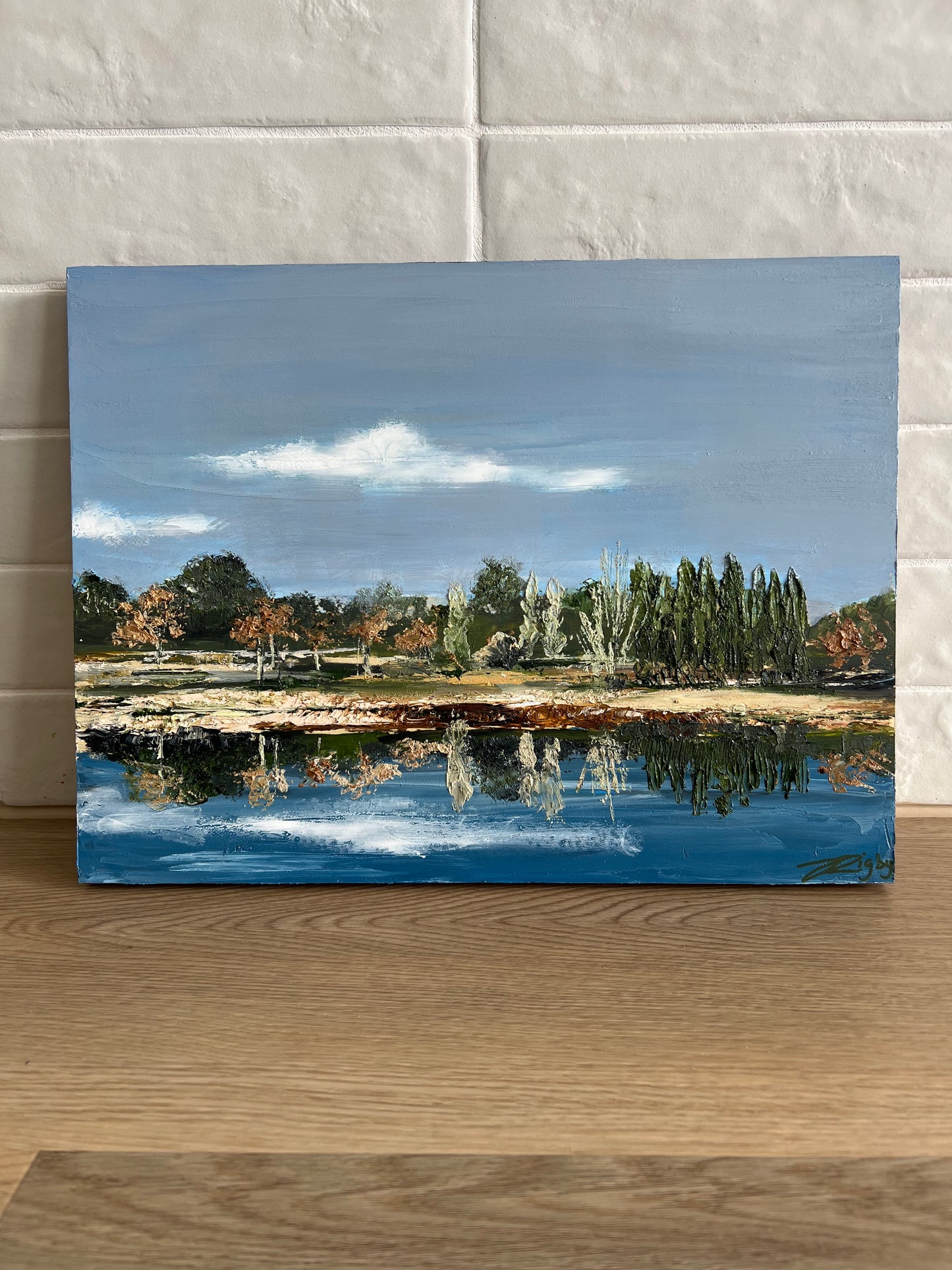 LAVENDER FARM 40cm x 30cm