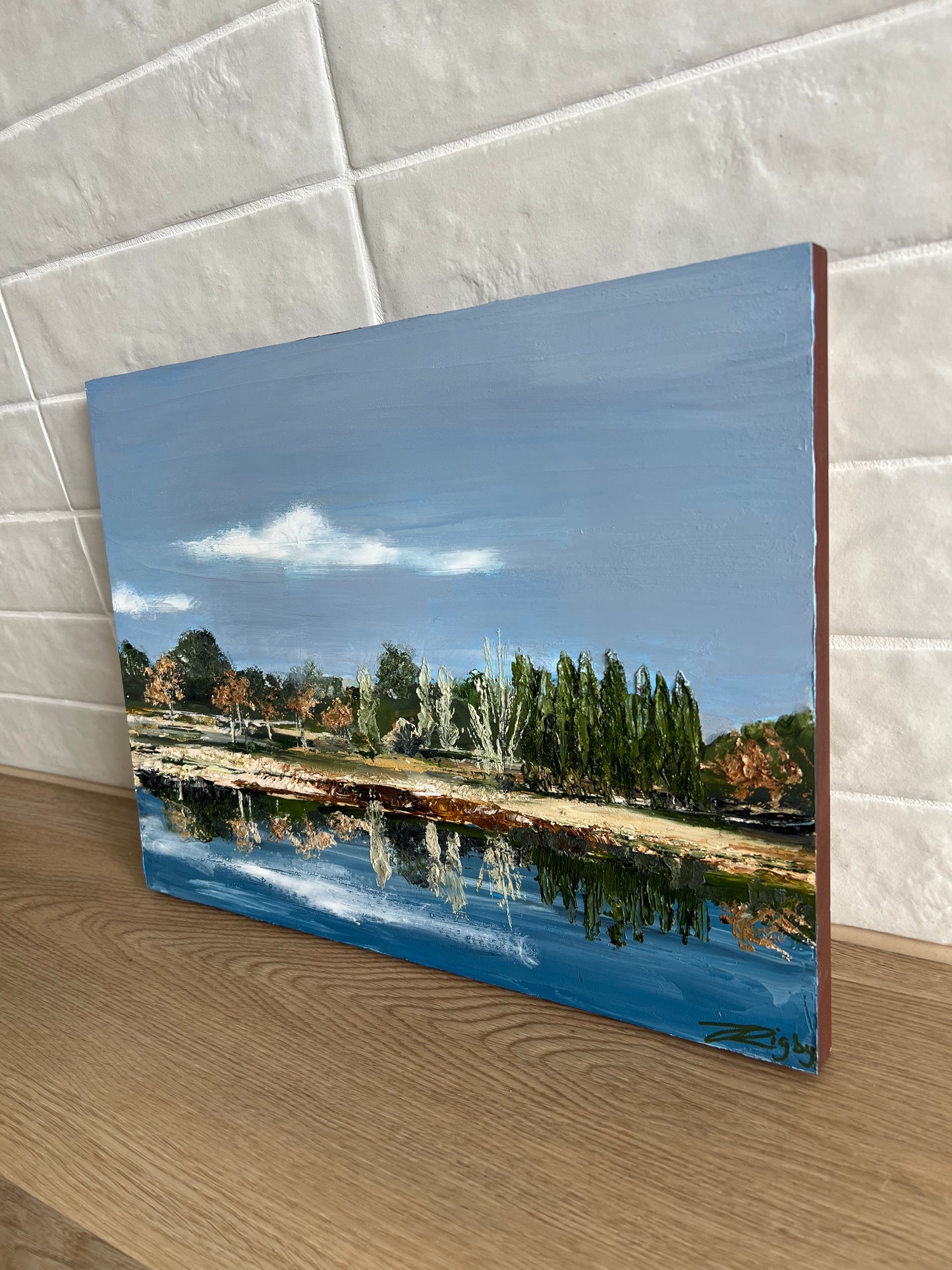LAVENDER FARM 40cm x 30cm