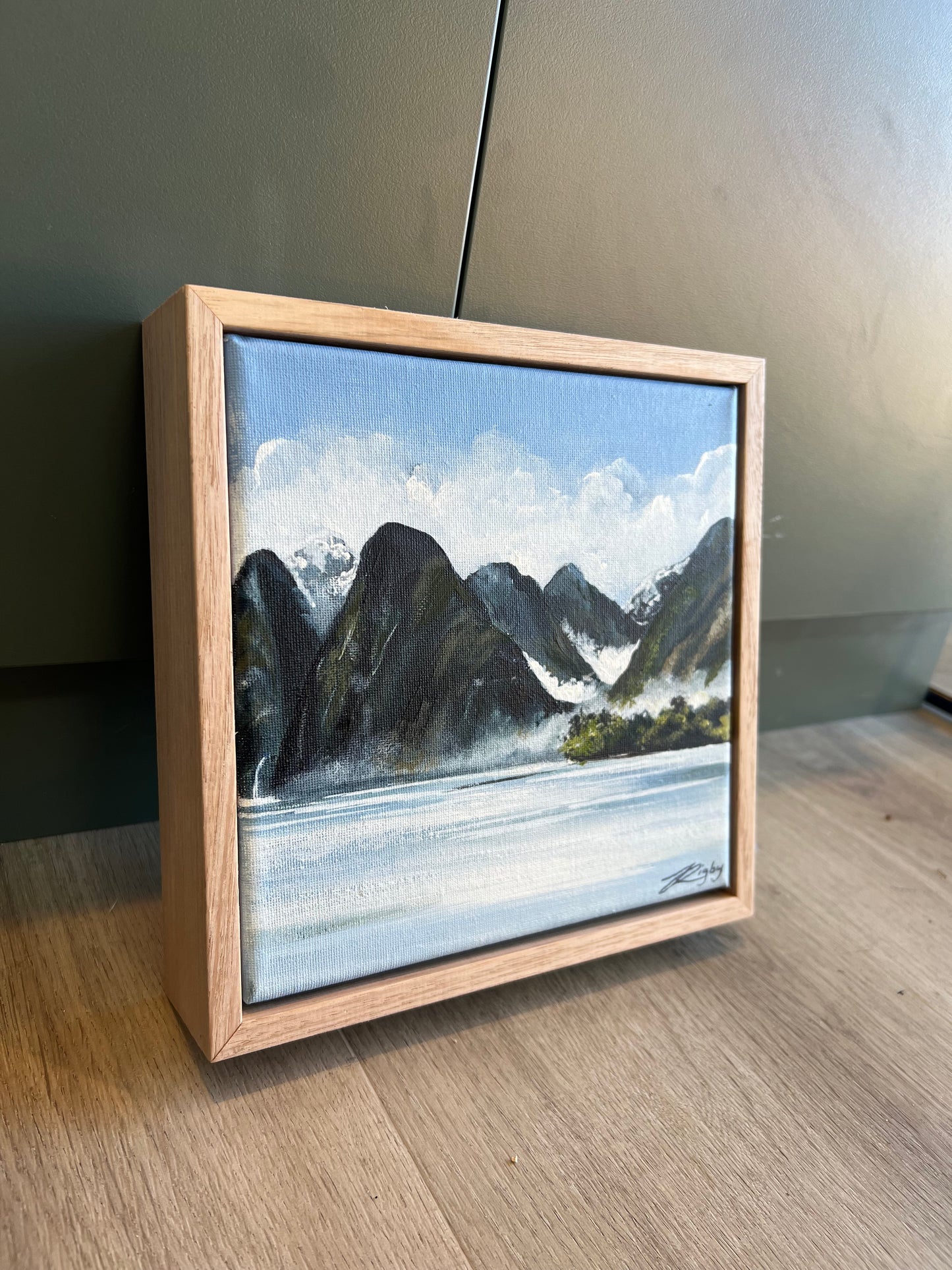 Mini Landscape 1 22.5cm x 22.5cm (framed)