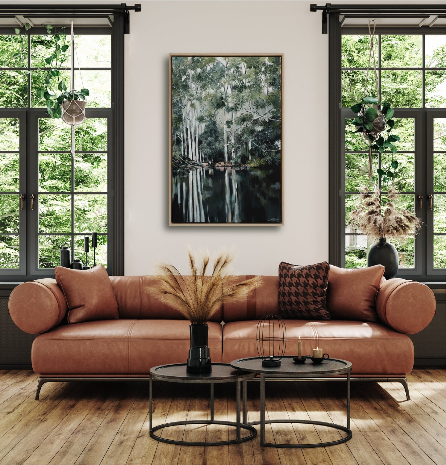 LACUNA ARGENTUM - Open Edition Print on Canvas