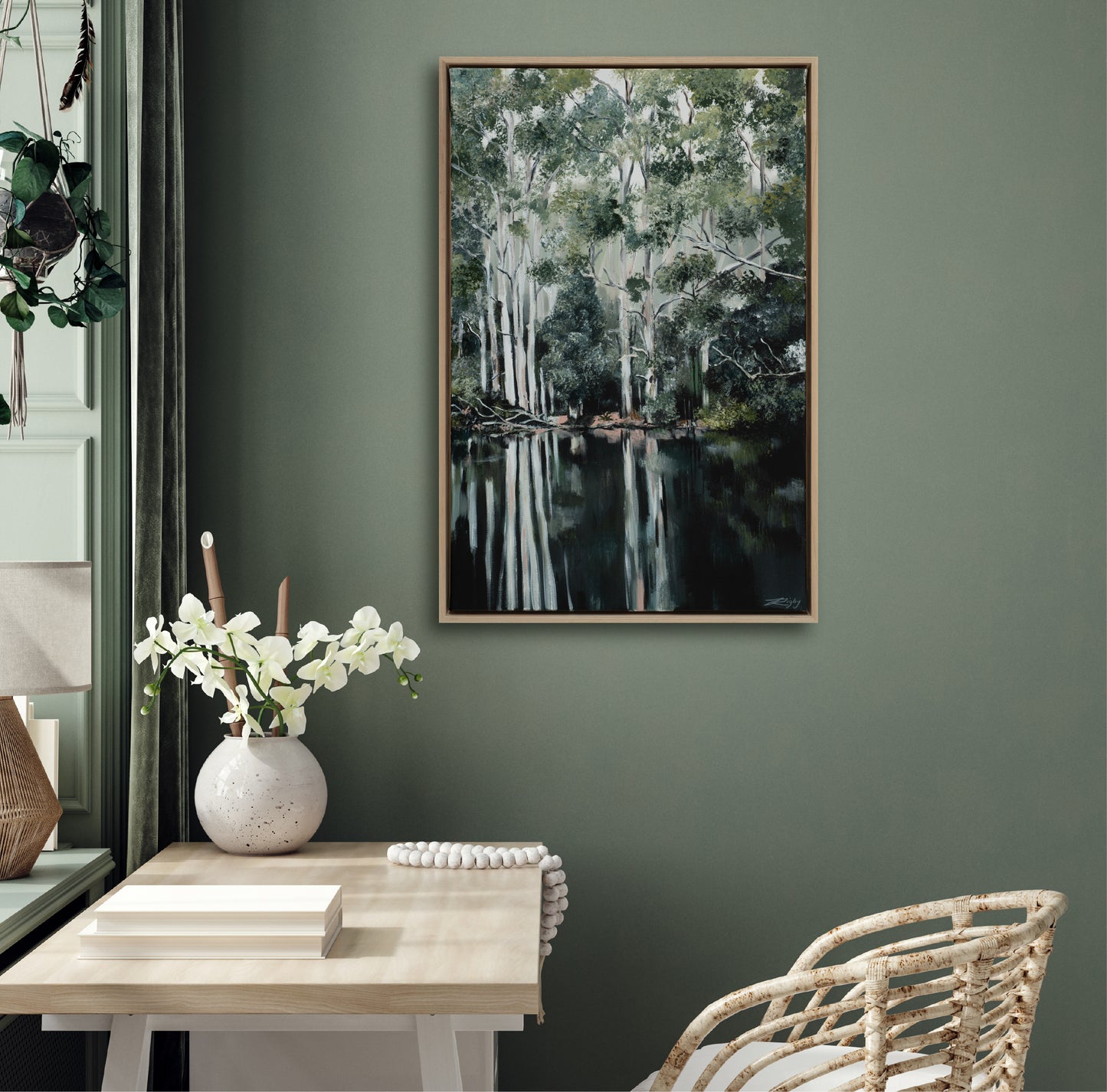 LACUNA ARGENTUM - Open Edition Print on Canvas