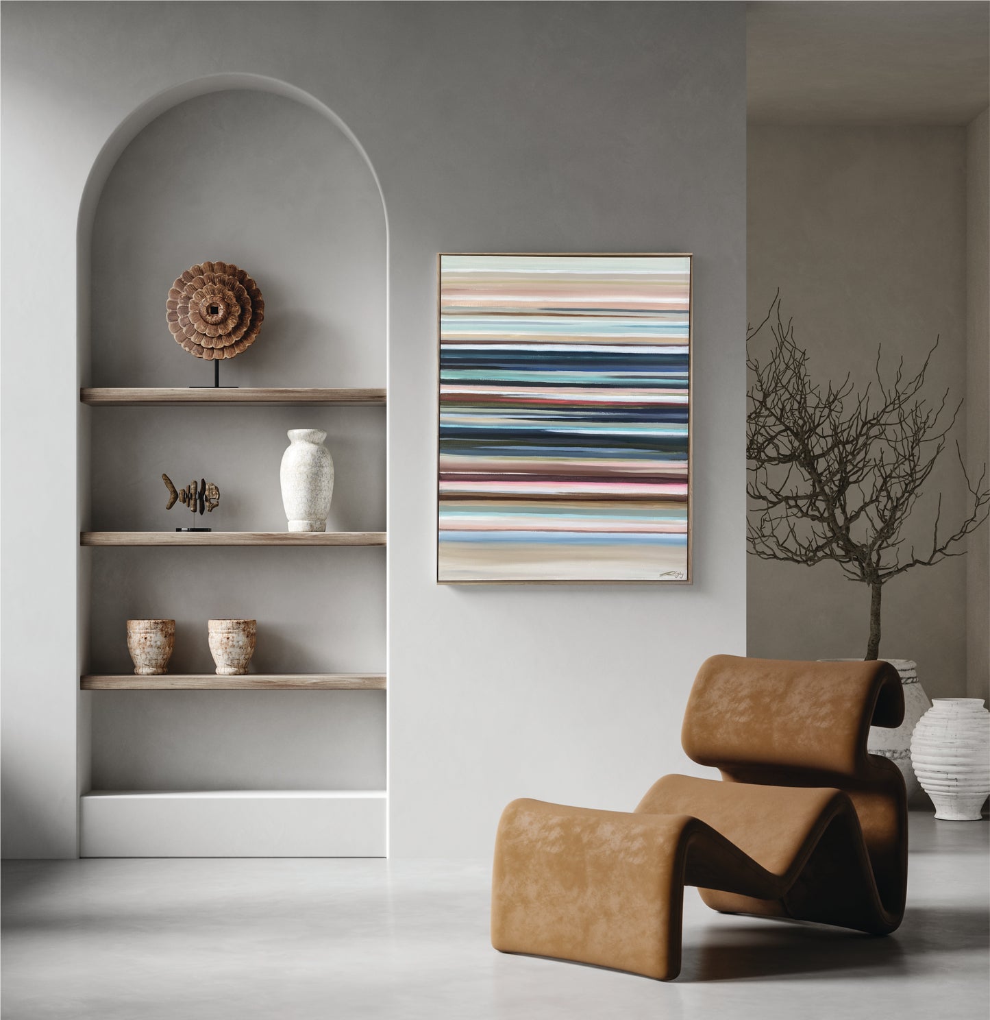 PLATEAU IRIDIS - 115cm x 89cm