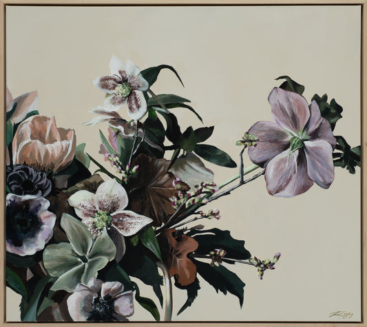 ELLEBORUM CREMA  - Open Edition Print on Canvas