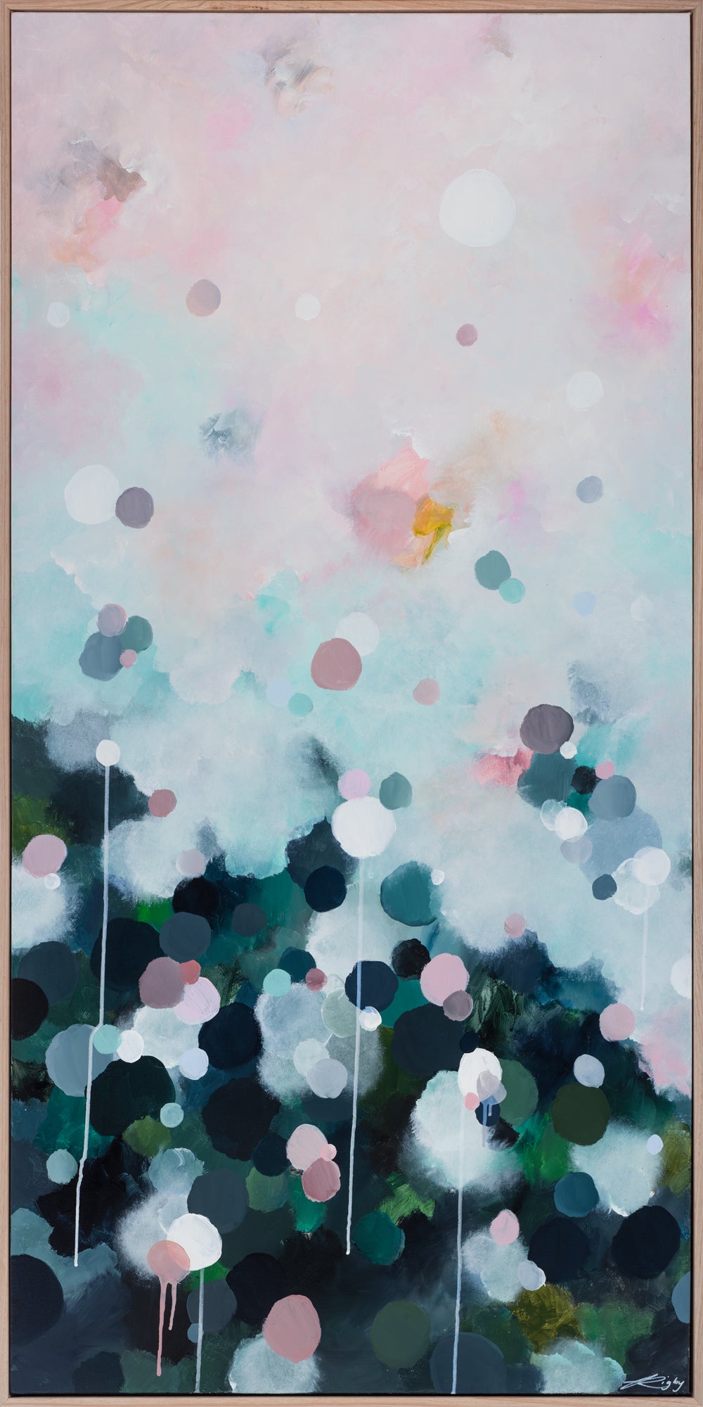 NEBULA HAZE - Diptych 79cm x 155cm each
