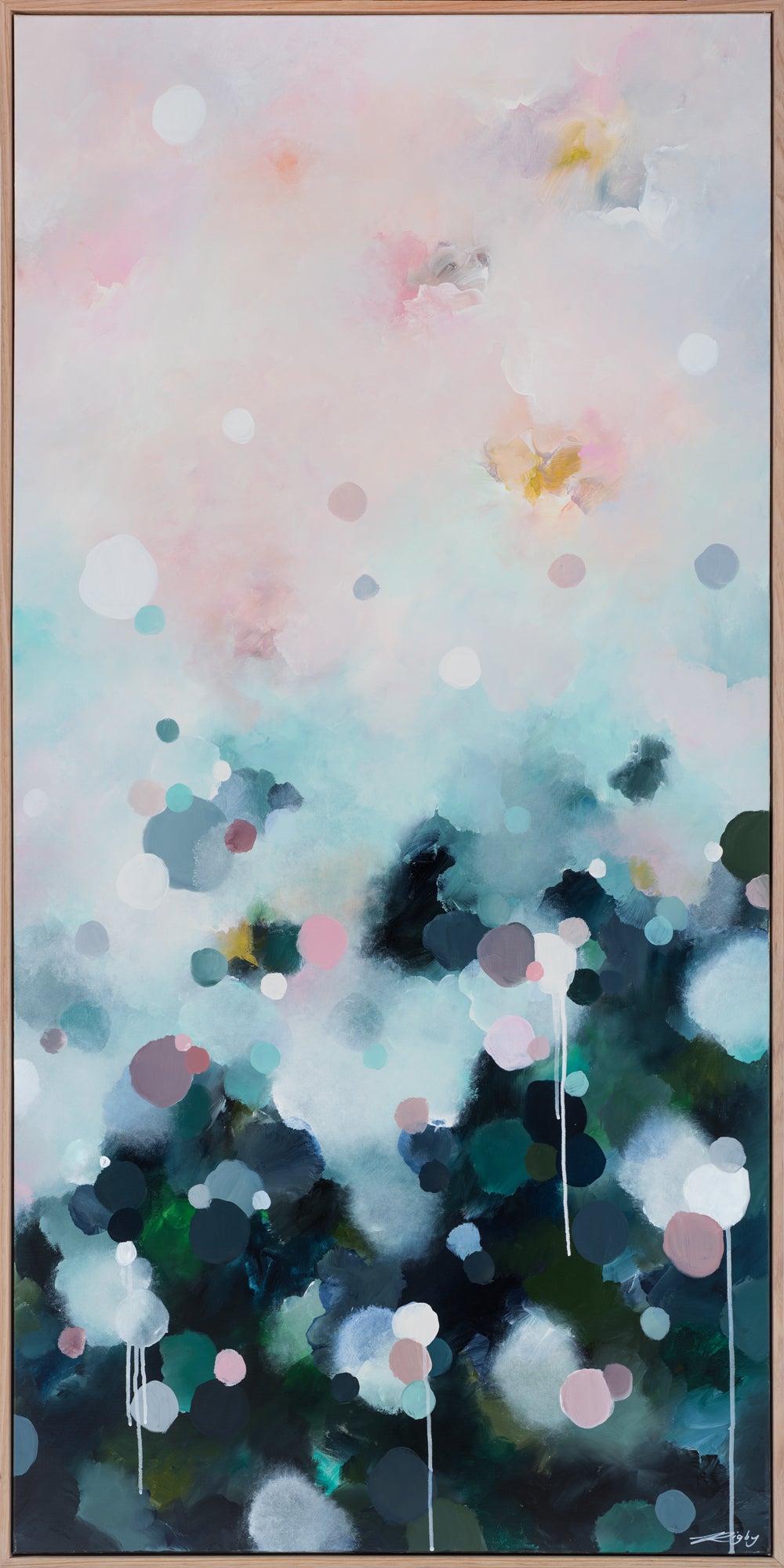 NEBULA HAZE - Diptych 79cm x 155cm each