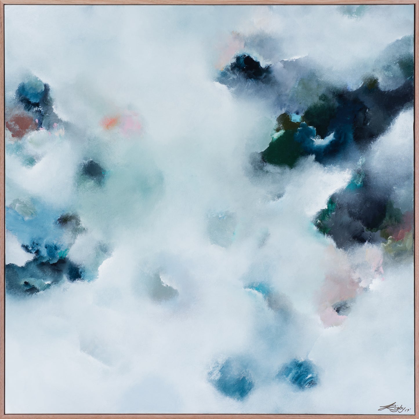 TRANQUILLA NEBULA 105cm x 105cm