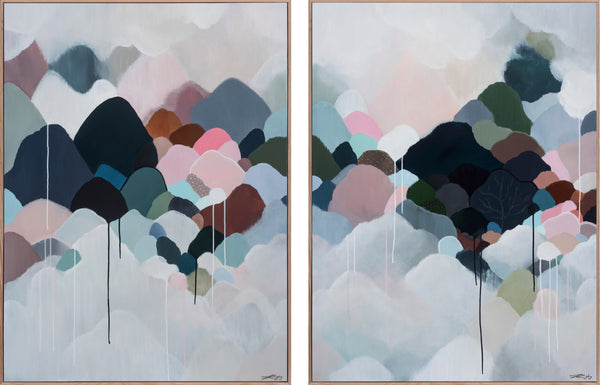 AUTUMNA MONTEM - DIPTYCH - Limited Edition Print on Canvas
