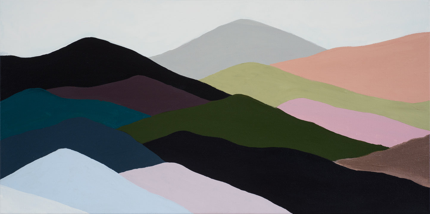 THE RANGES #7 - 64cm x 33.5cm