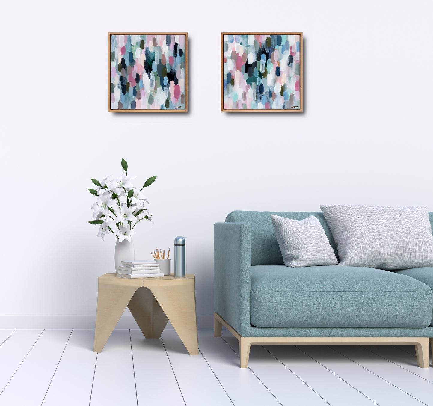 FLOS SERIES MINIMA #1 - 38cm x 38cm