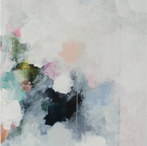 AQUA NEBULA #2 - Limited Edition Print on Canvas