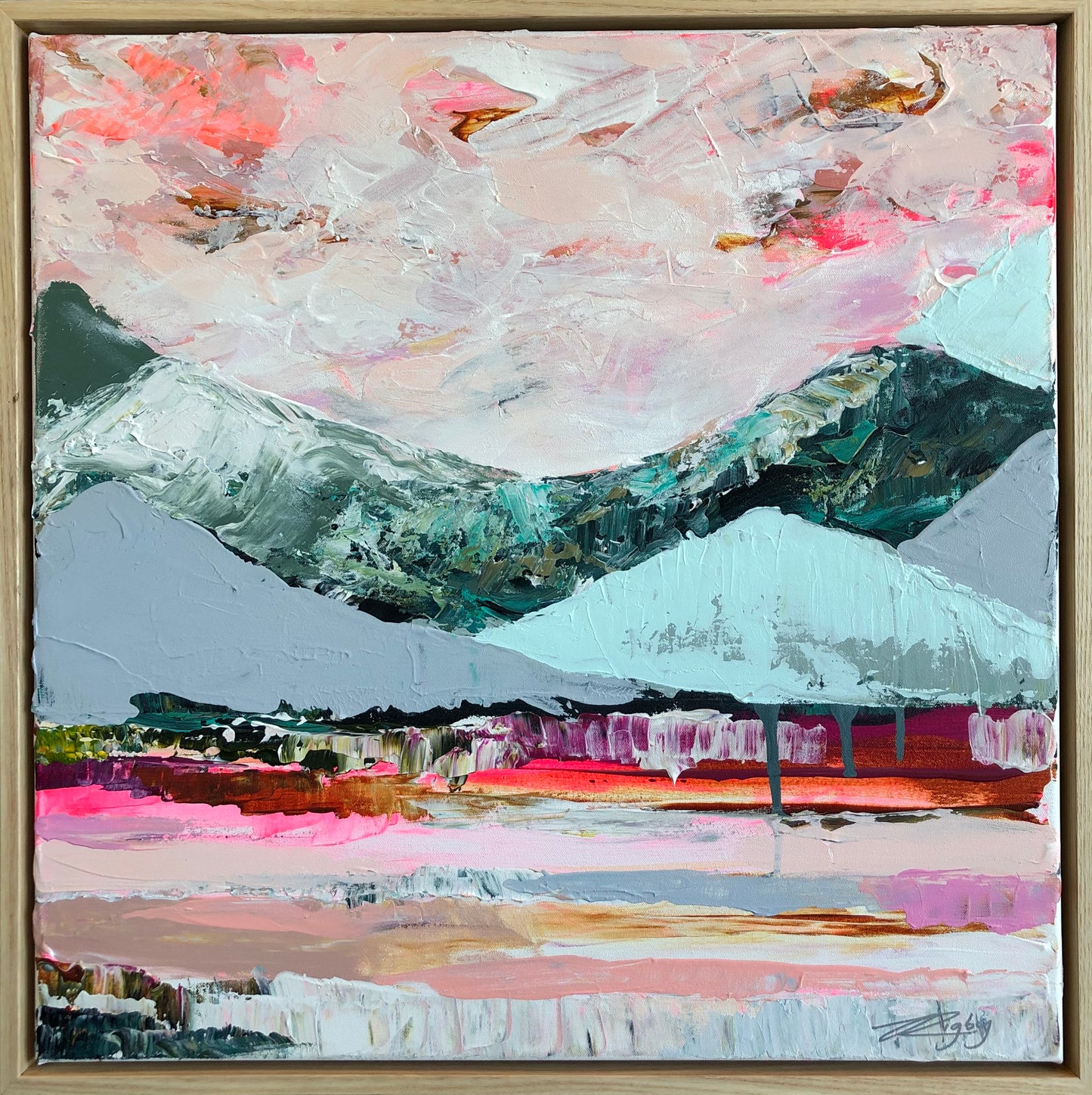 ASPERO MONTEM MINIMA - 53cm x 53cm