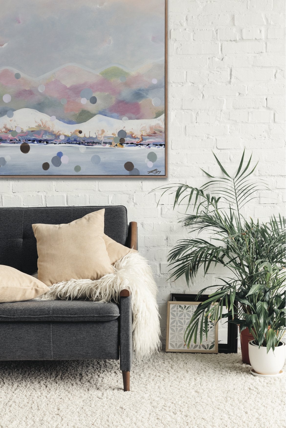 LUX DOMUM MONTEM - 125cm x 94cm