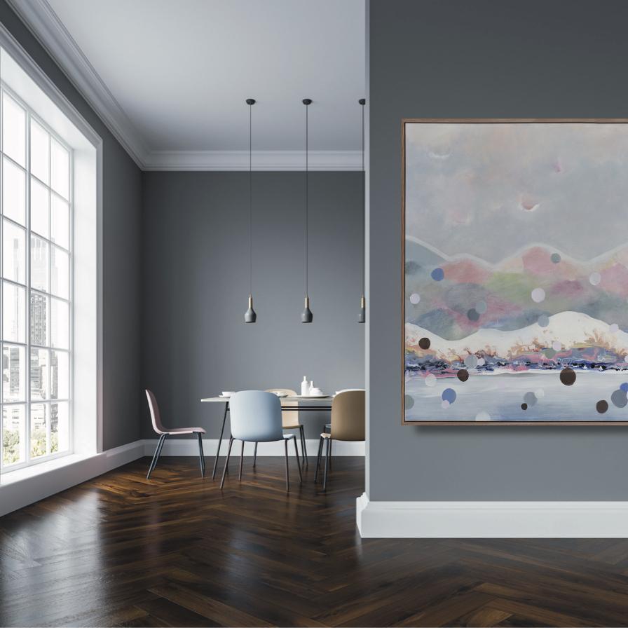 LUX DOMUM MONTEM - 125cm x 94cm