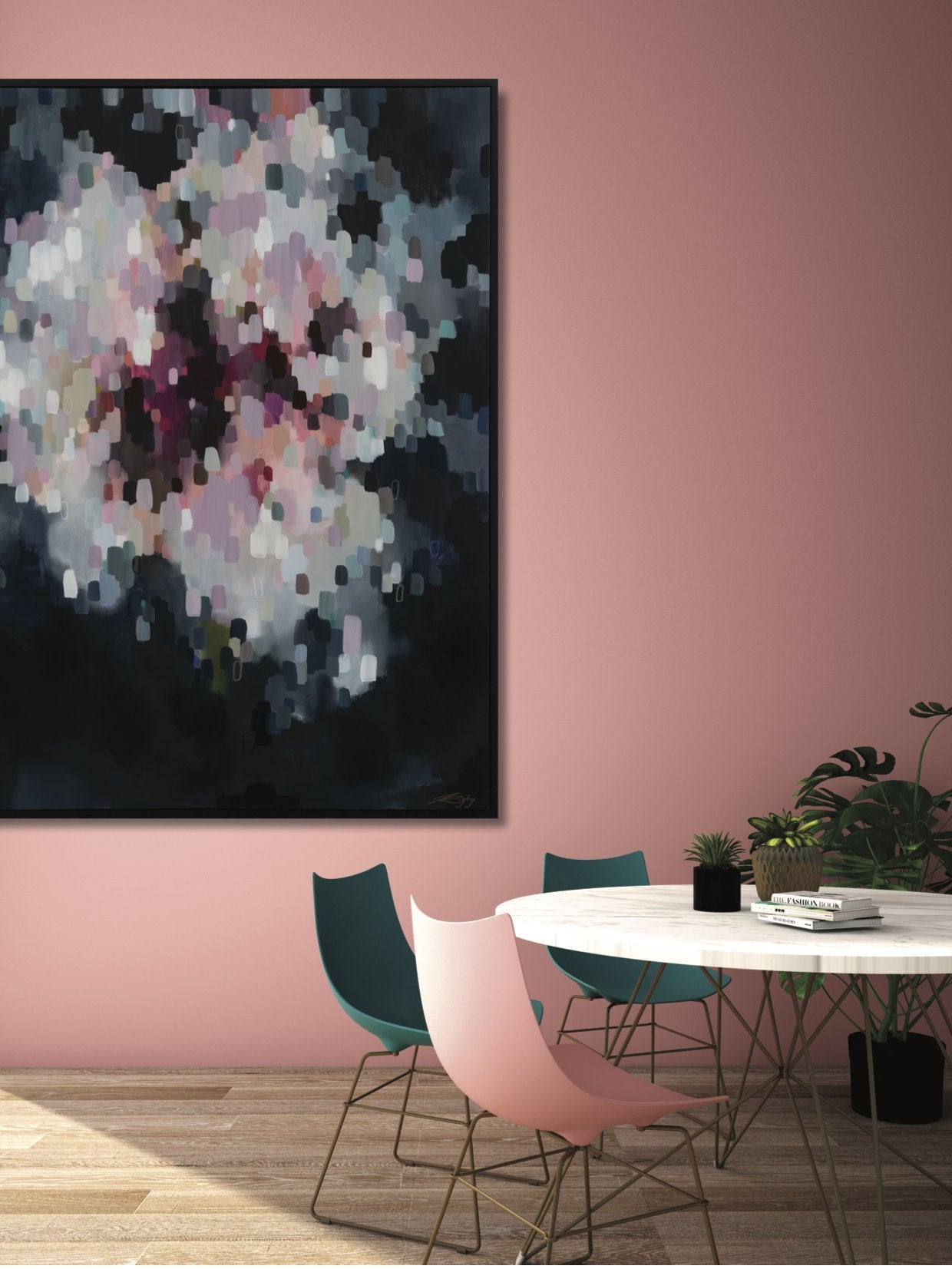 TENEBRIS FLOS - 155cm x 125cm