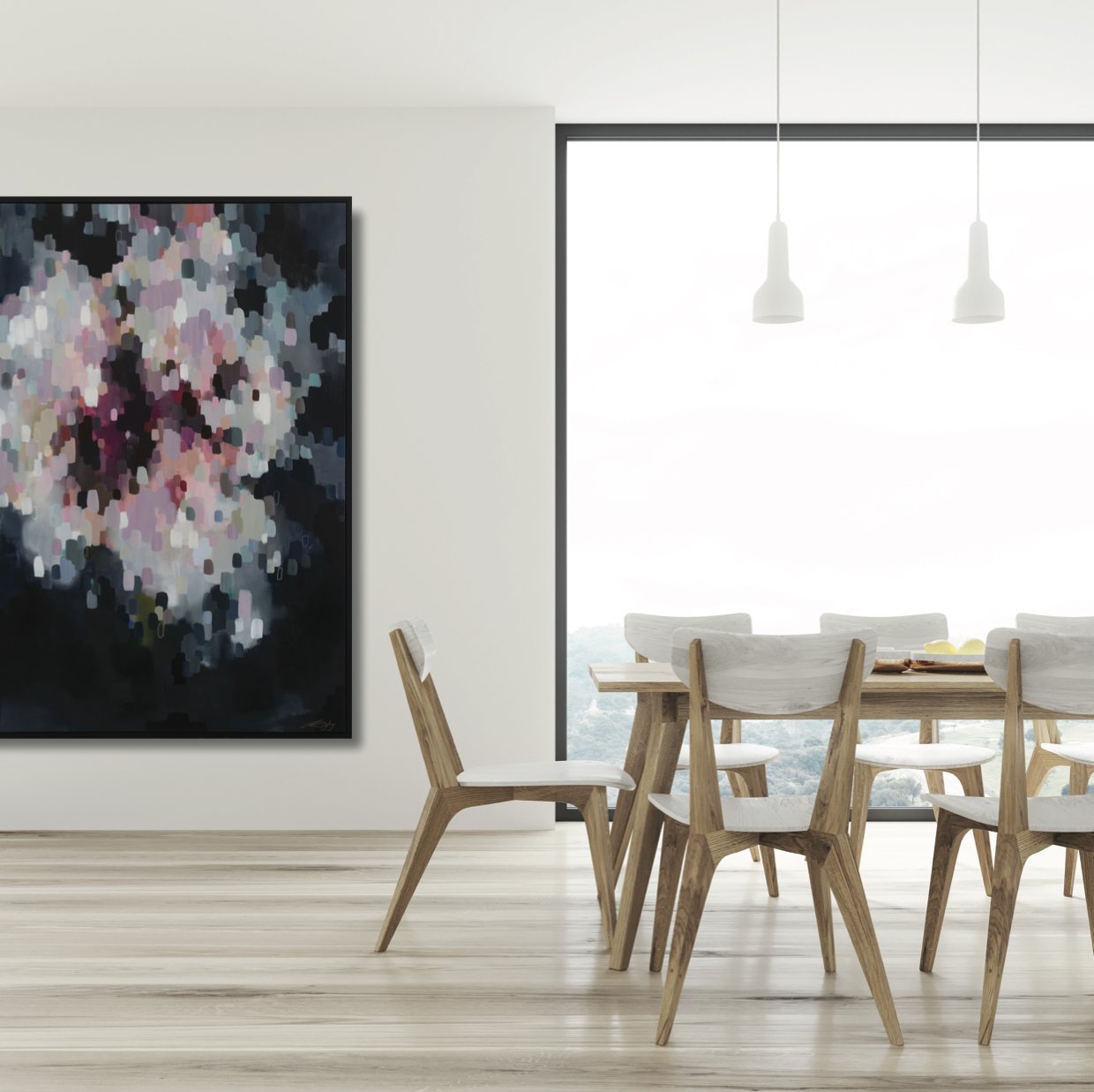 TENEBRIS FLOS - 155cm x 125cm