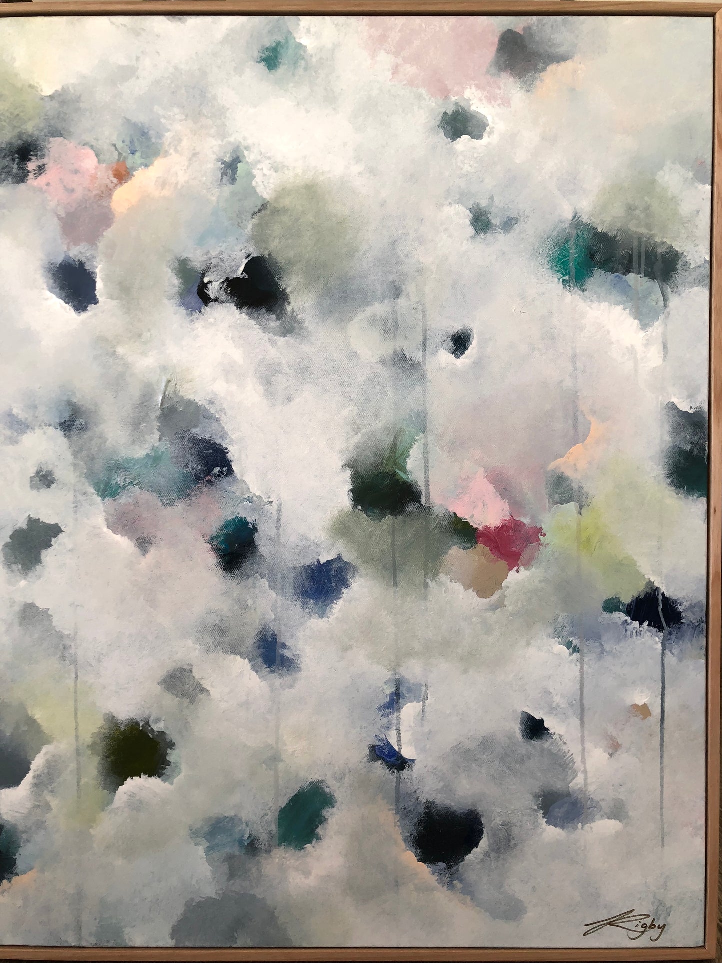 AQUA NEBULA - 155cm x 94cm