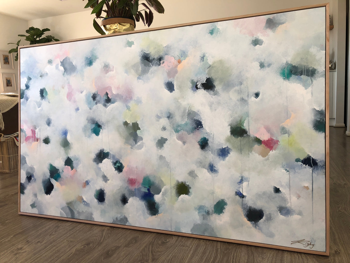 AQUA NEBULA - 155cm x 94cm