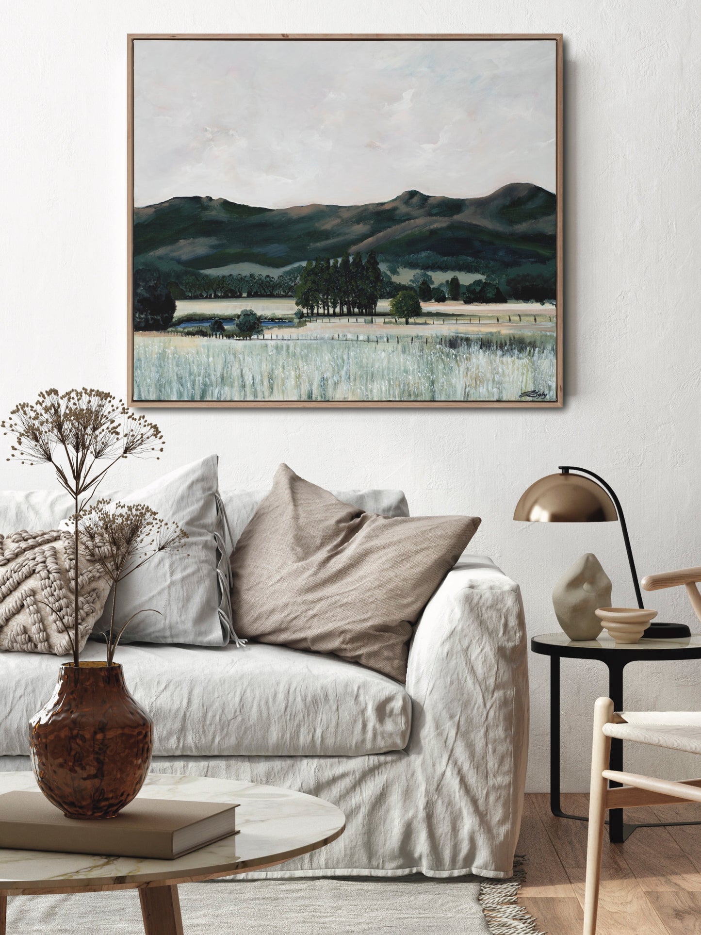 MACEDON RANGES #2 - 100cm x 85cm