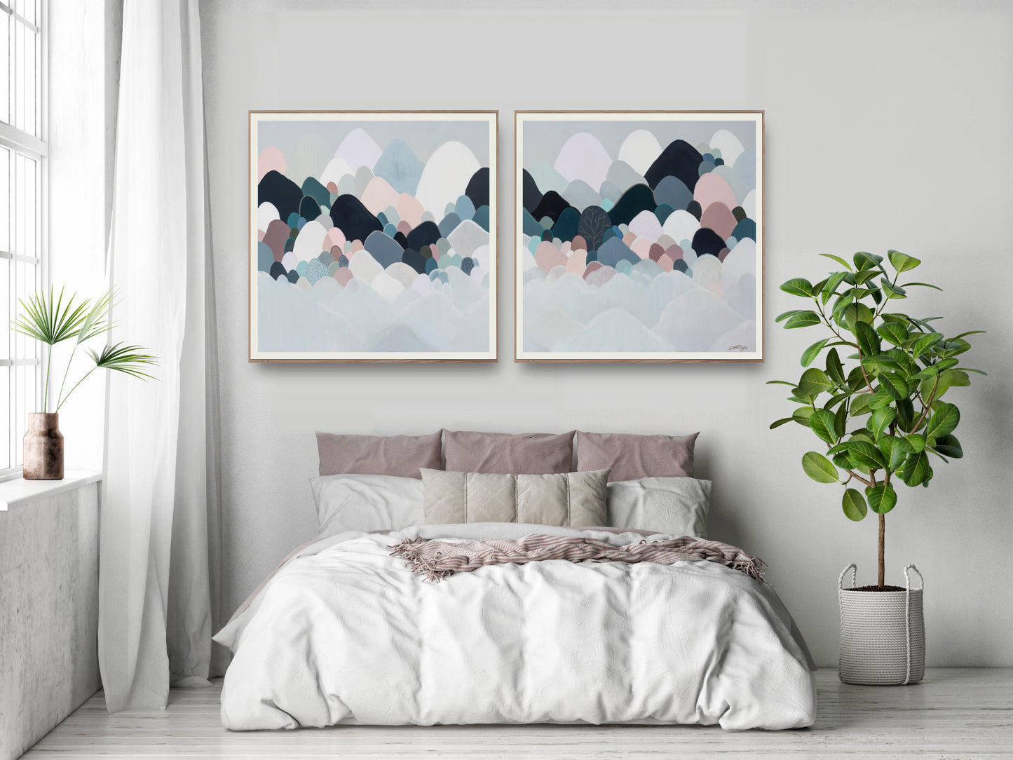 MELIORUM MONTEM DIPTYCH - Open Edition Print on Paper/Diptych (Pair)