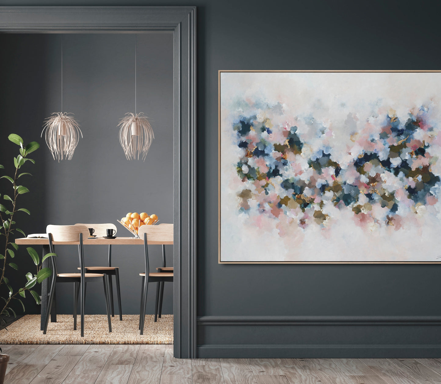 NEBULA AUTUMNA #8 - Open Edition Print on Canvas
