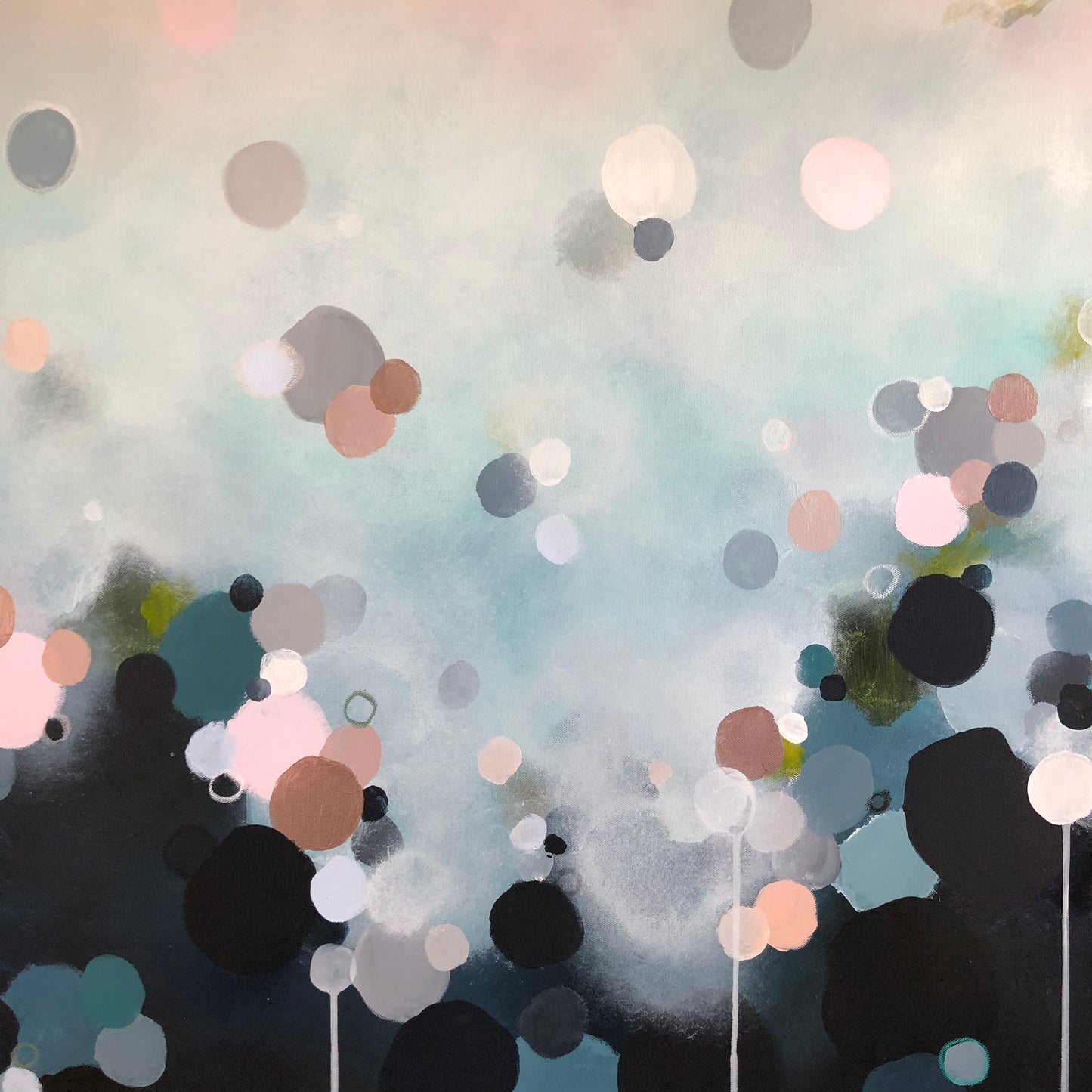NEBULA HAZE - 125cm x 125cm