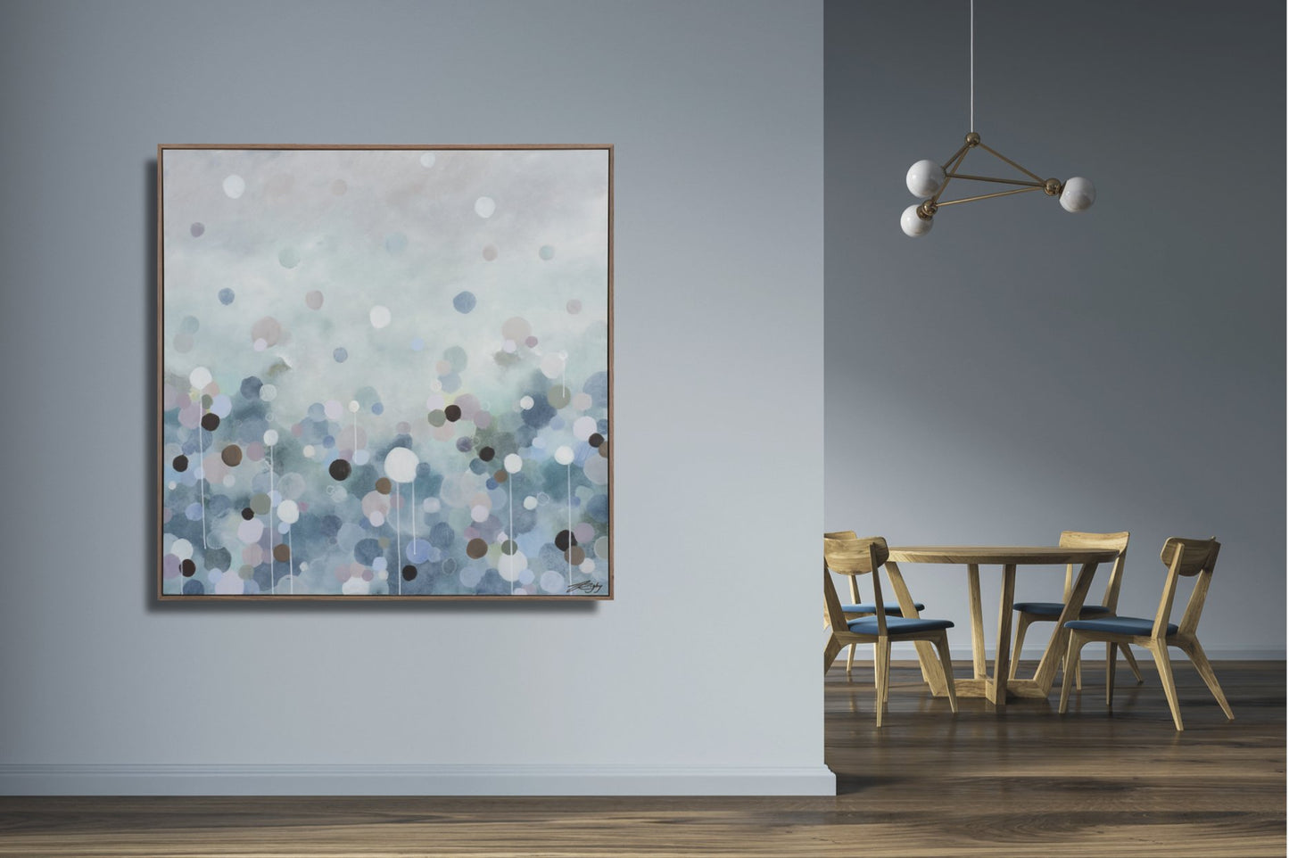 LUX NEBULA HAZE - 109cm x 109cm
