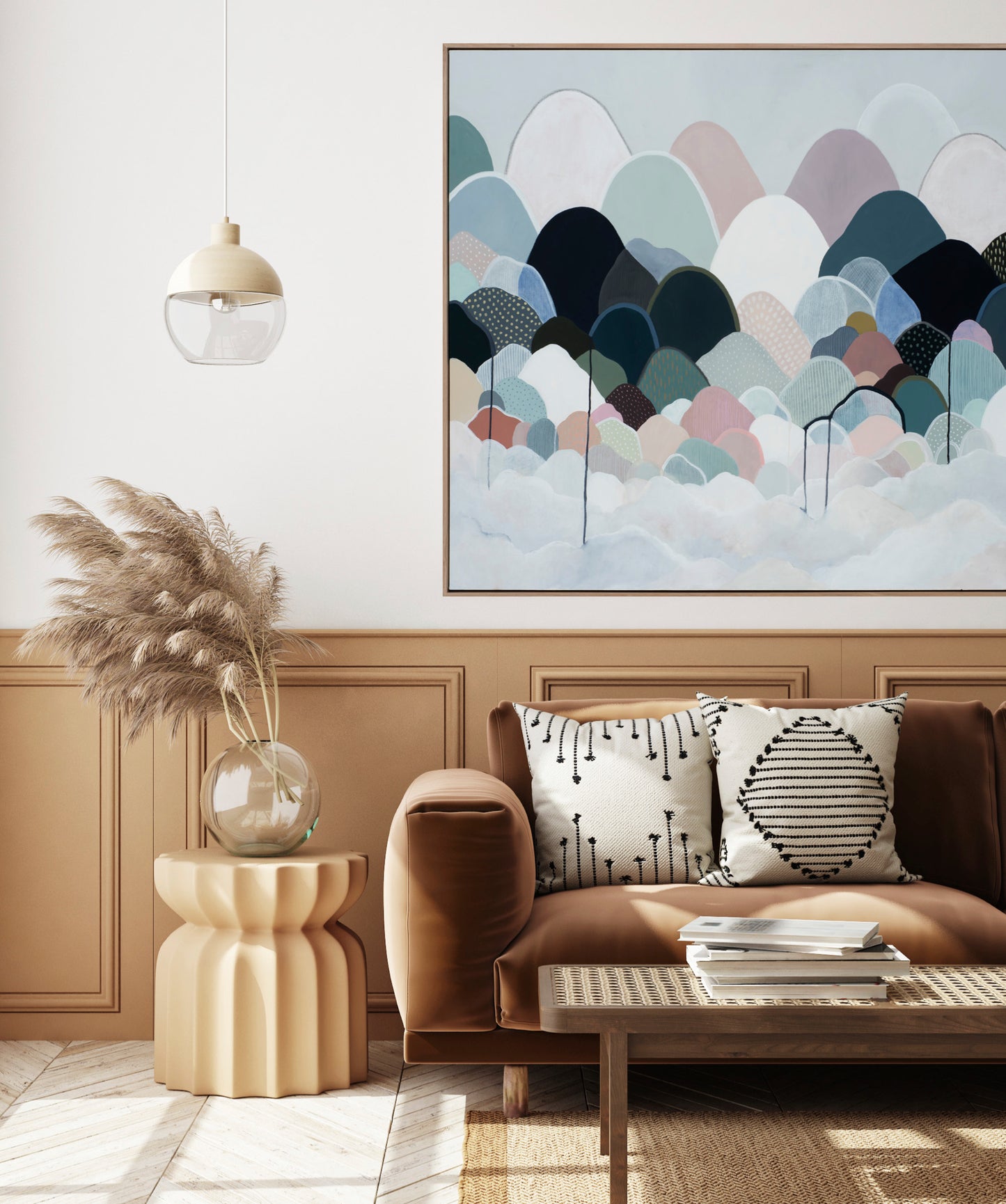 ORNATA BOREALIS MONTEM - Open Edition Print on Canvas