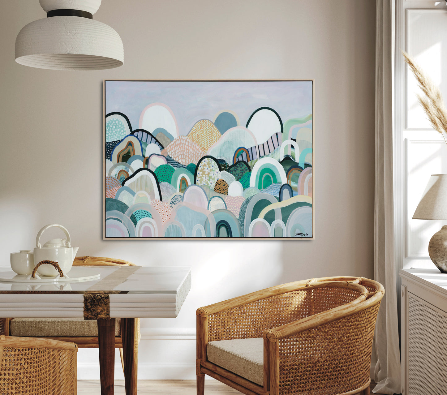 ORNATA OMNE MONTEM - Open Edition Print on Canvas