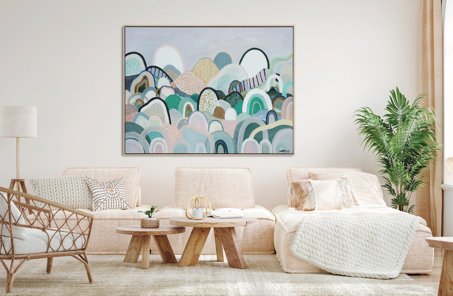 ORNATA OMNE MONTEM - Open Edition Print on Canvas