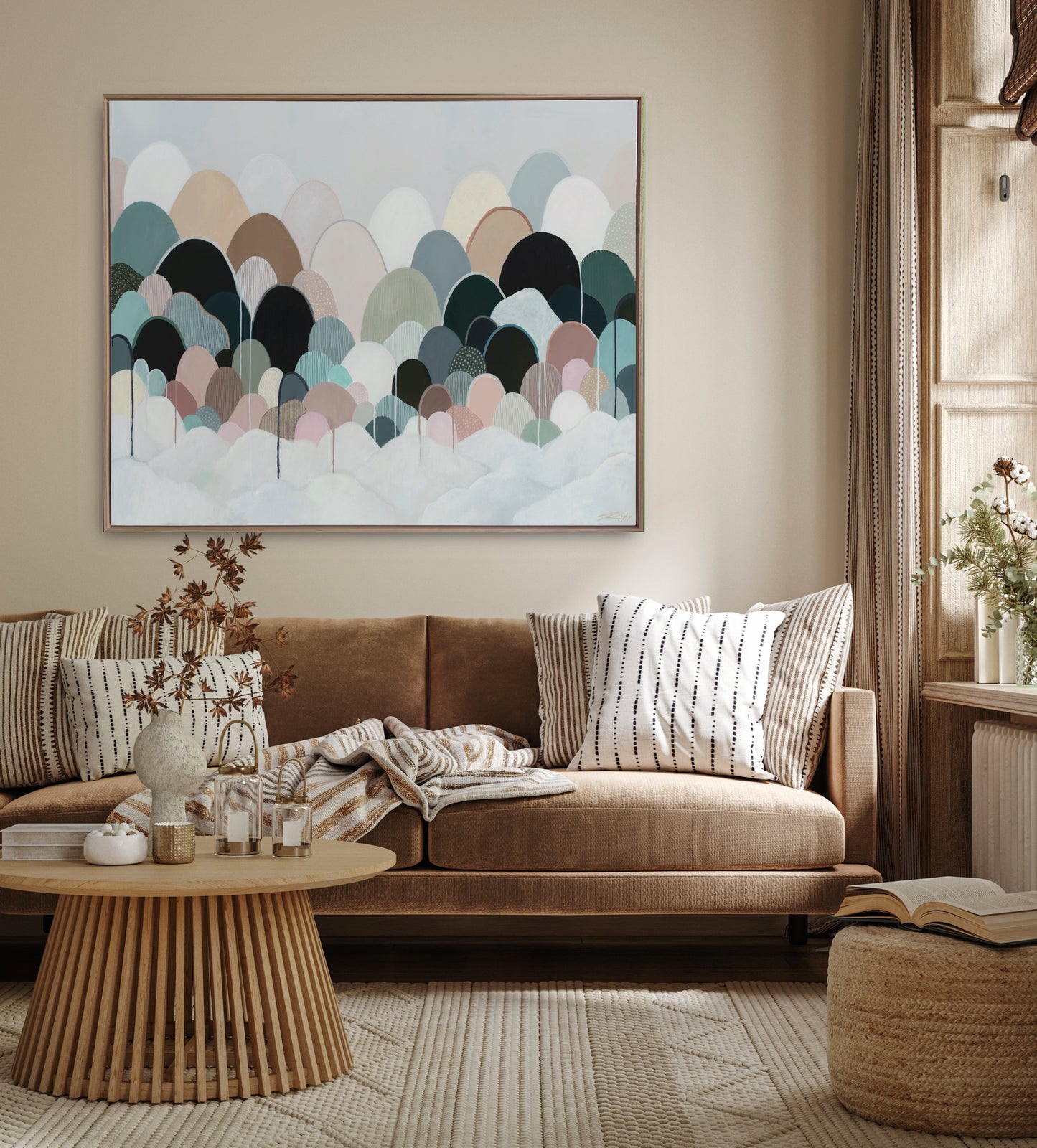 SILENTUS MONTEM OTIO - Open Edition Print on Canvas