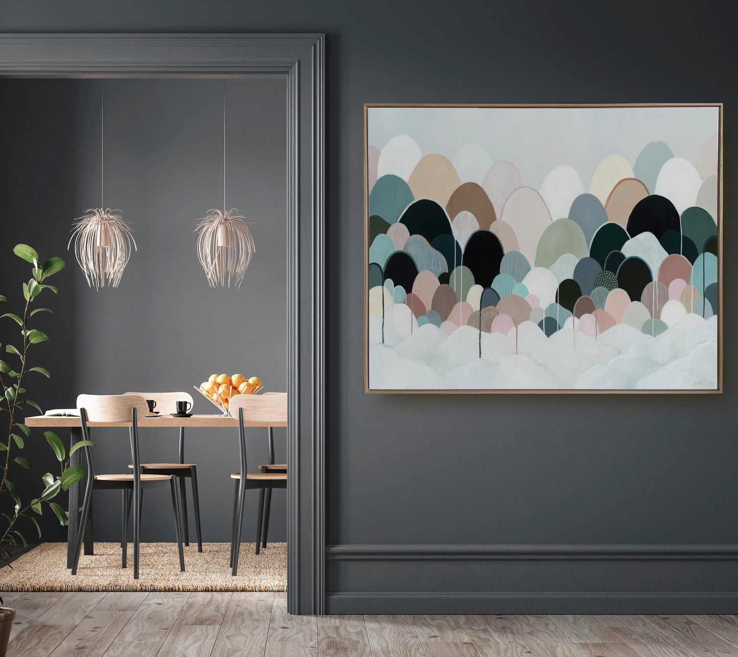 SILENTUS MONTEM OTIO - Open Edition Print on Canvas