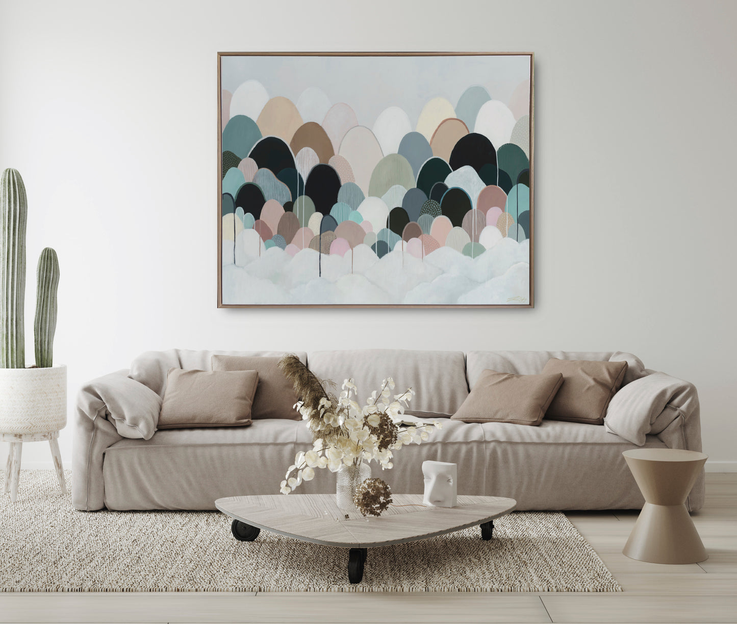 SILENTUS MONTEM OTIO - Open Edition Print on Canvas