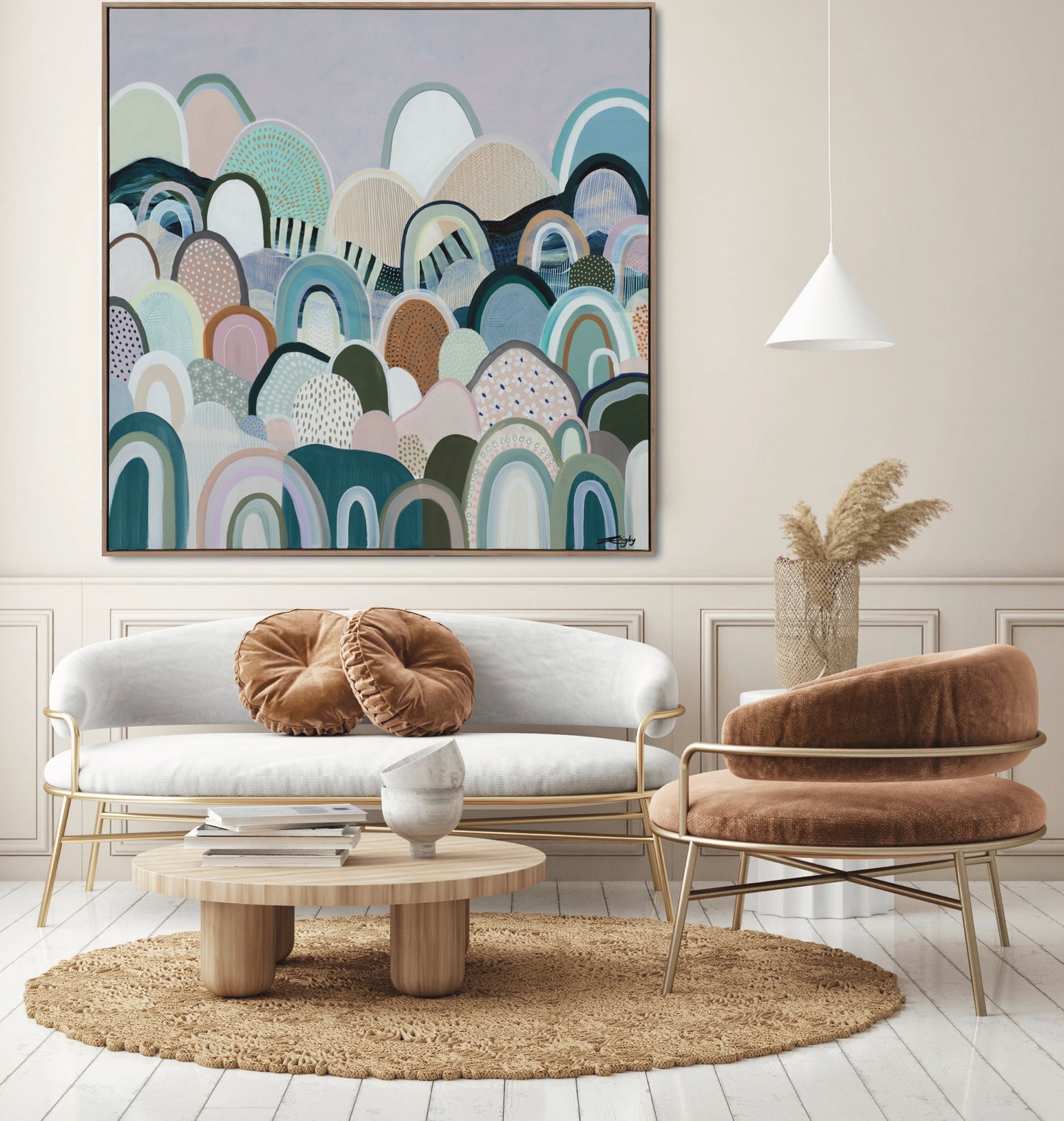 SOLIS MONTEM ORNATA - Open Edition Print on Canvas
