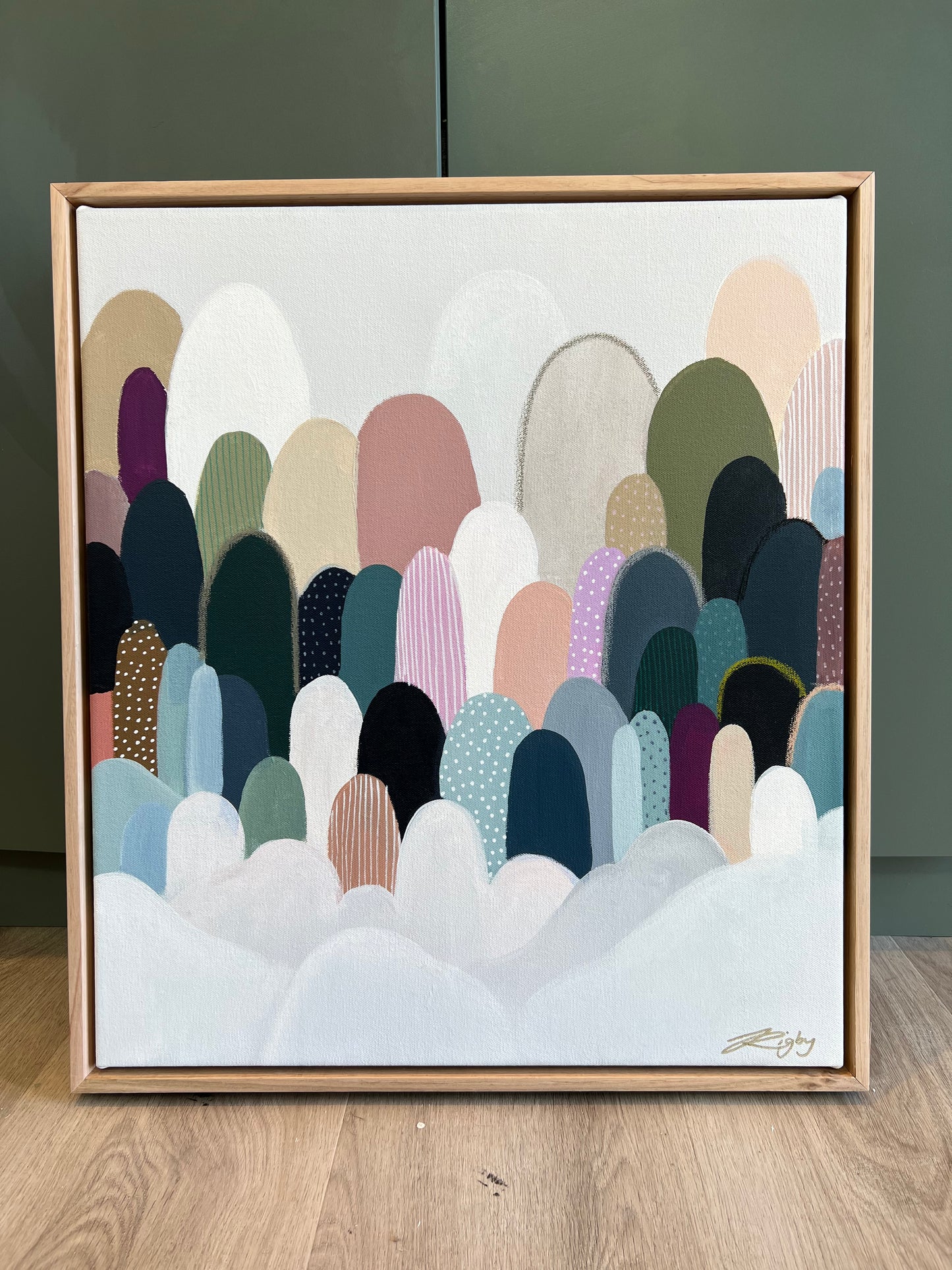 CLARA MONTEM MINIMA #34 54cm x 62cm