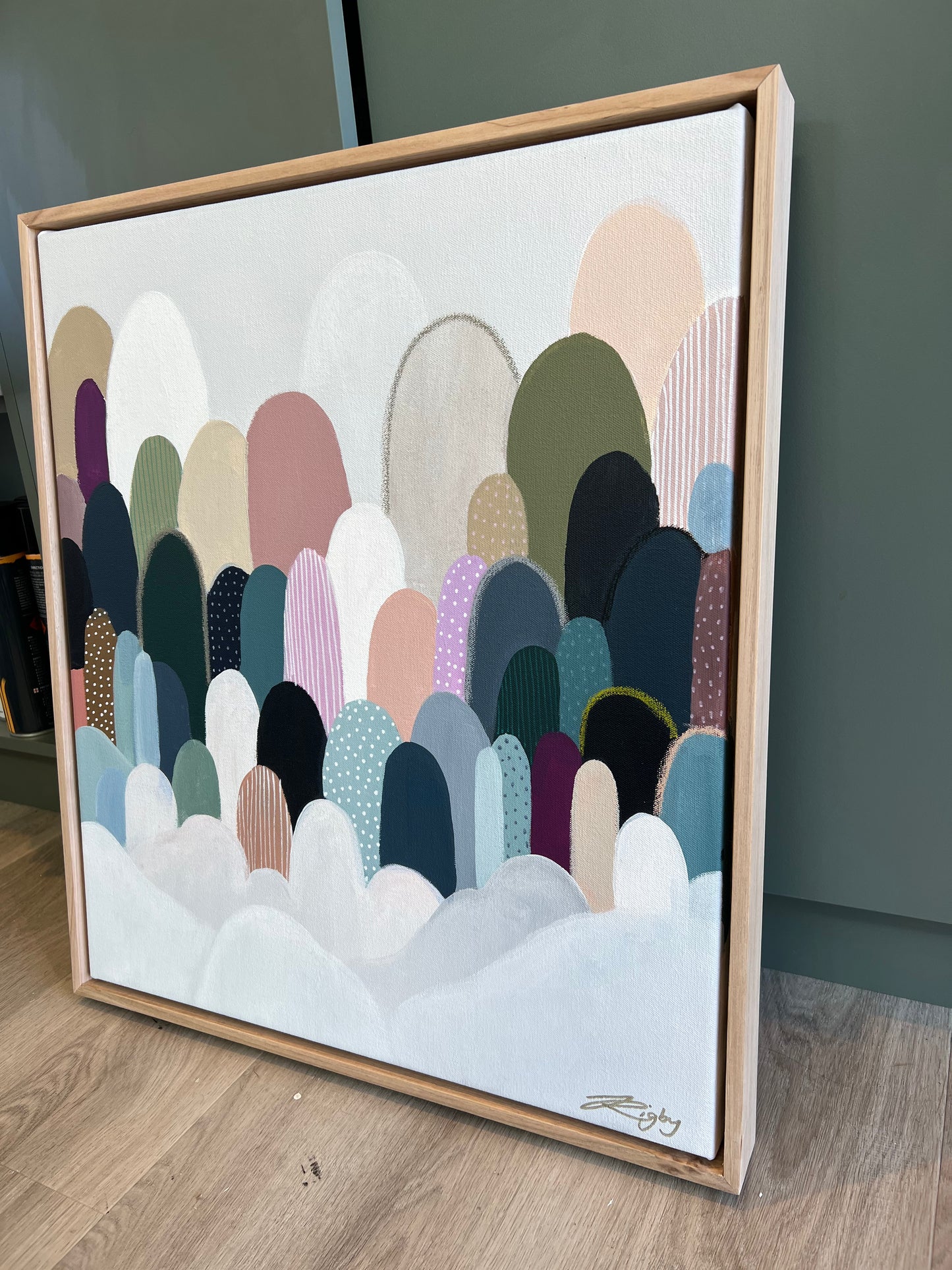 CLARA MONTEM MINIMA #34 54cm x 62cm