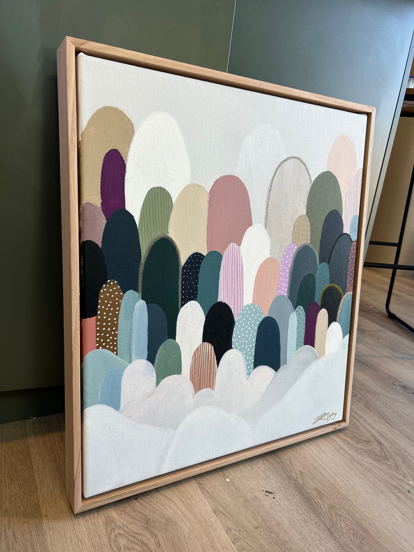 CLARA MONTEM MINIMA #34 54cm x 62cm