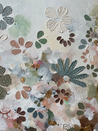 Textura Flora, Melbourne, original art, Jessie Rigby, Abstract, Macedon Ranges, Australian Artist