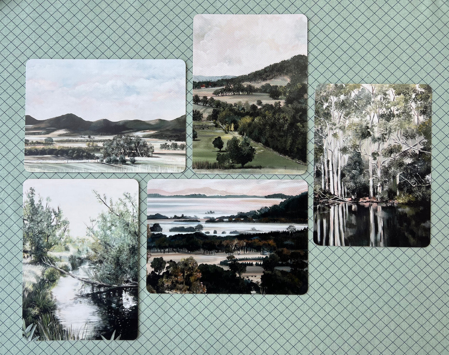 Postcards - Set of 5 - Landscapes