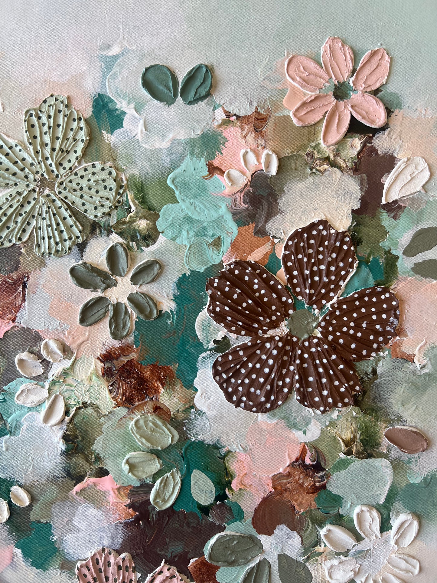 Textura Flore Animus #1 - 53cm x 53cm