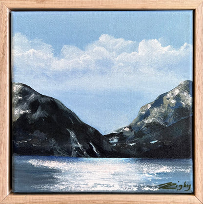 Mini Landscape 2 22.5cm x 22.5cm (framed)