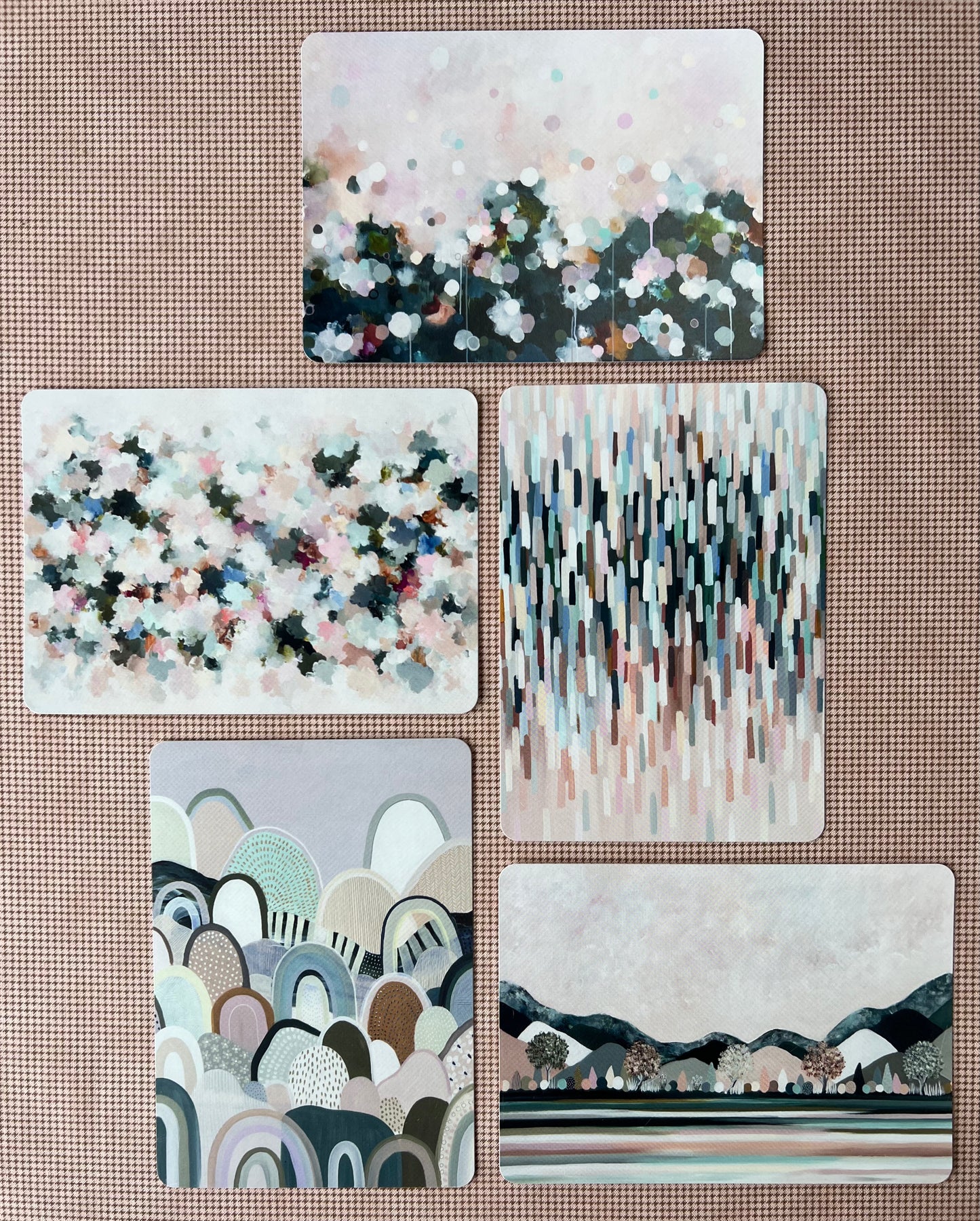 Postcards - Set of 5 - Abstract