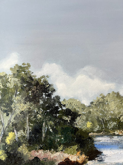 Warrandyte on the River - 53cm x 53cm